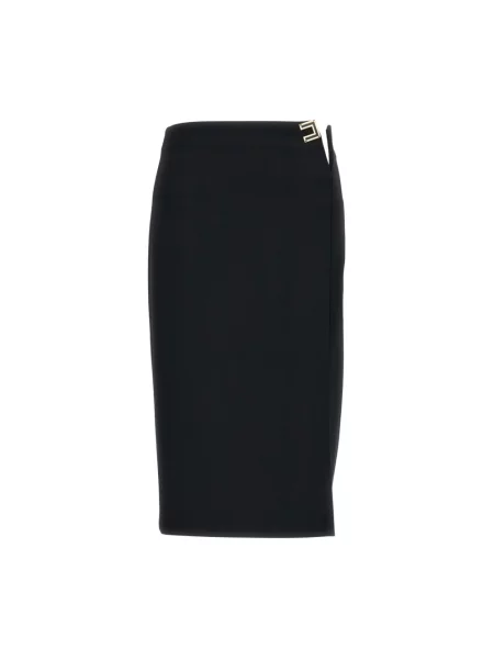 Spódnica Elisabetta Franchi ze stretchu czarna