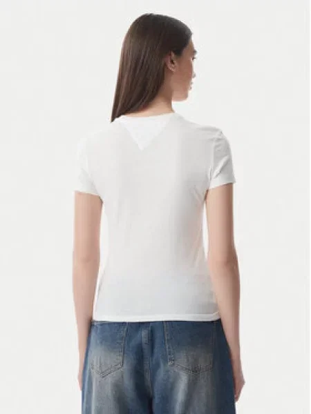 Tričko Tommy Jeans bílé