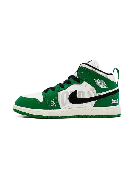Sneakersy dziecięce Jordan zielone