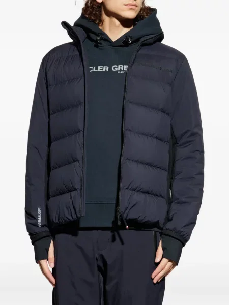 Geacă cu puf Moncler Grenoble albastru