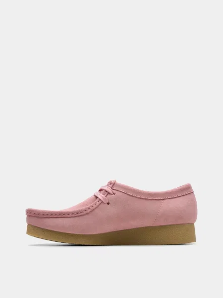 Ботинки Clarks розовые