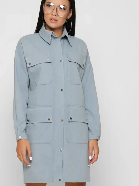 CARICA Сукня міні блакитний