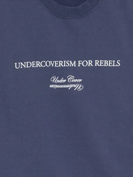Tricou Undercover cu imagine albastru