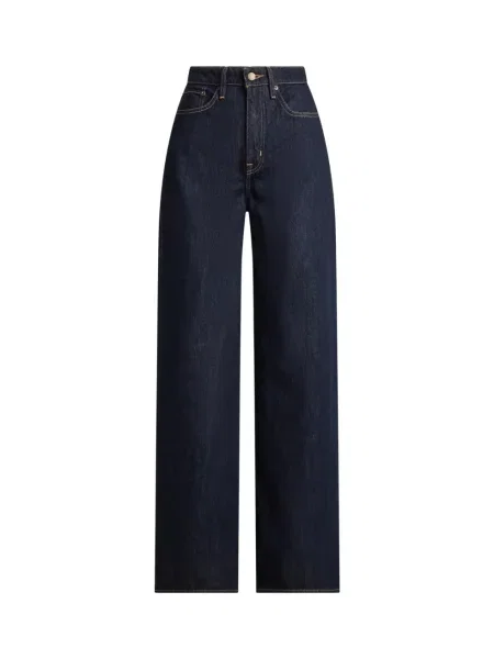 Blugi cu picior larg Lauren Ralph Lauren albastru