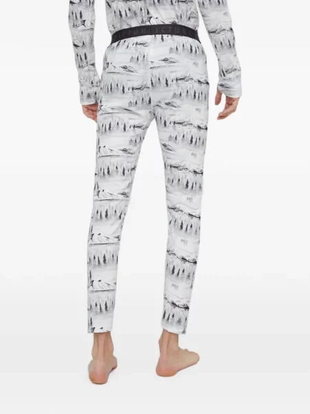 Pantaloni de schi Picture cu imagine alb