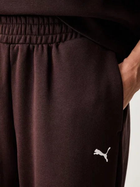 Puma melegítő szett női pamuttal barna