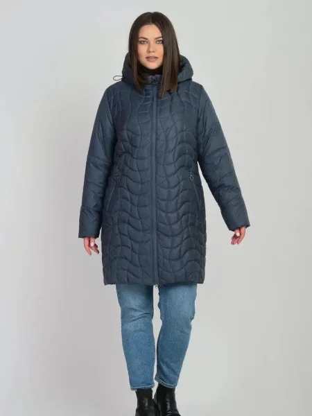 Демісезонна куртка City Fashion Classic бірюзовий