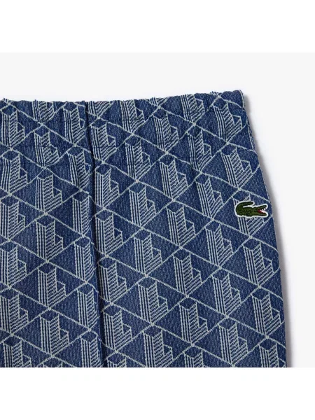 Спортивные штаны Lacoste голубые