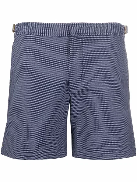 Slip de baie Orlebar Brown cu imagine albastru
