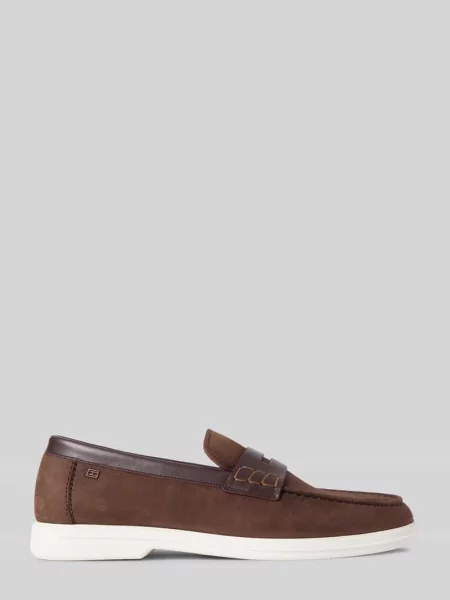 Buty wsuwane z naturalnej skóry Tommy Hilfiger