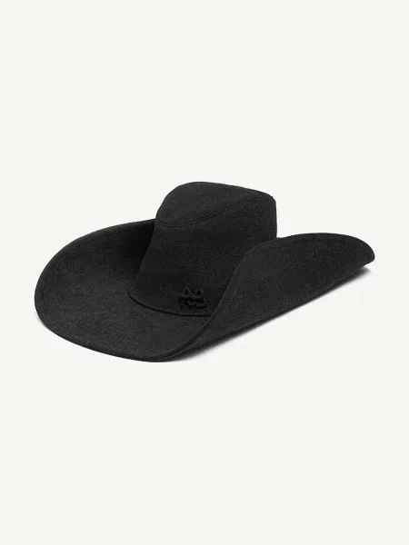 Džínový klobouk Ruslan Baginskiy Ruslan Baginskiy Denim Cowboy Hat černý