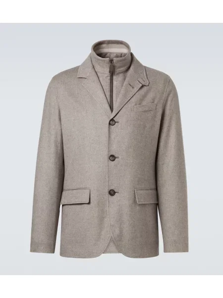 Sacou Herno de mătase maro