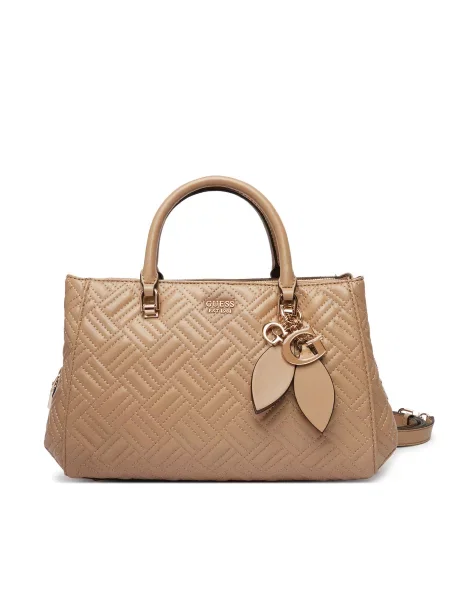 Guess Τσάντα Sally μπεζ