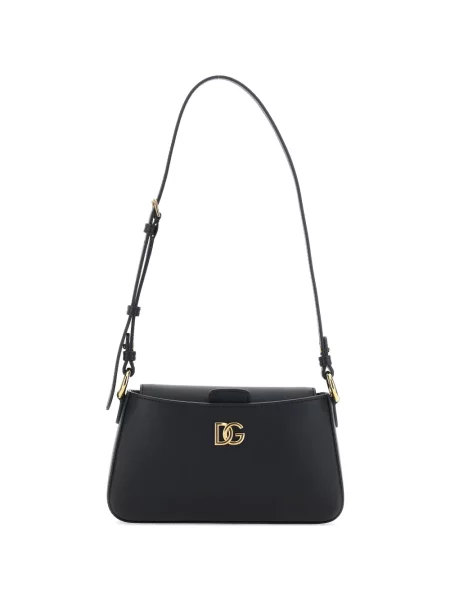 Geantă Dolce & Gabbana cu autograf negru