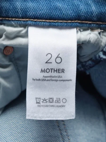 Blugi Mother albastru