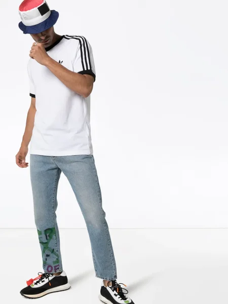 Tricou Adidas cu broderie negru
