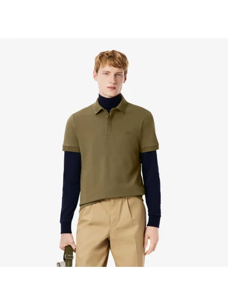 Lacoste поло чоловіче PARIS polo зелене