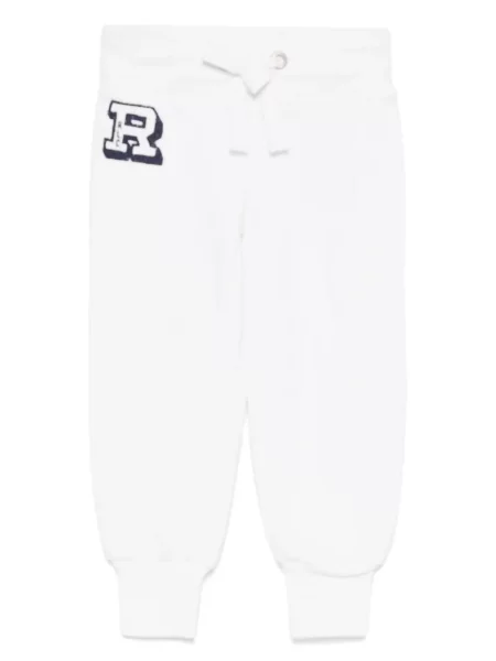 Spodnie dziecięce Polo Ralph Lauren białe