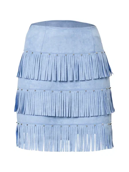 Influencer Sukně světlemodrá