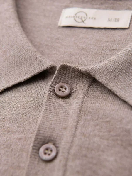 Polo majica Ombre bež
