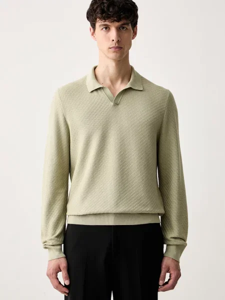 BOSS BLACK Pulover H-Lomarino verde