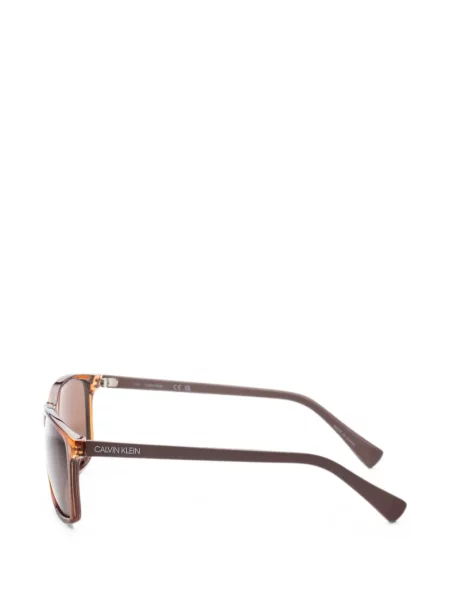 Ochelari de soare Calvin Klein maro