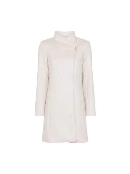 Płaszcz Liu Jo dwurzędowy beżowy