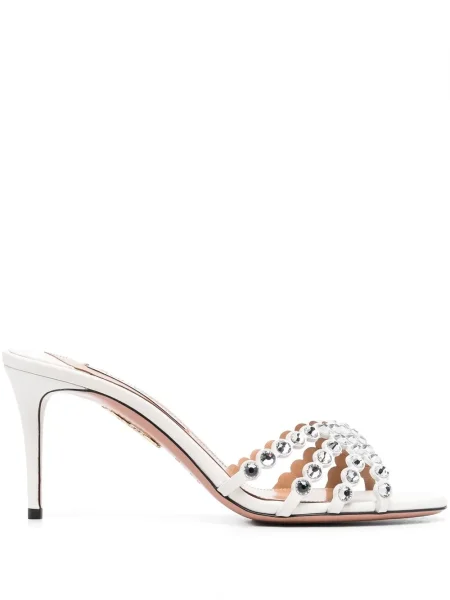 Sandale Aquazzura alb