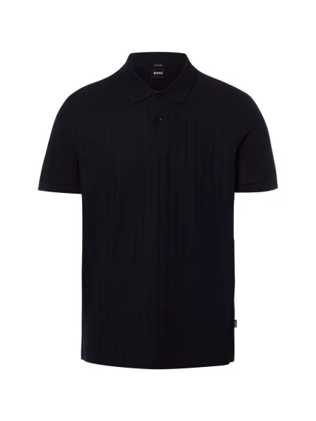 BOSS koszulka polo Mężczyźni S niebieski