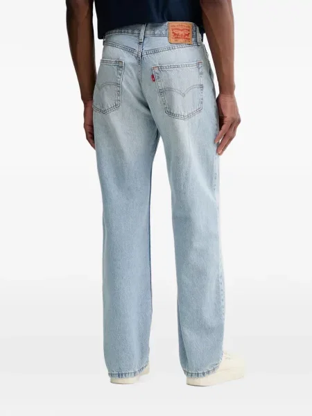 Scurt pantaloni scurți Levi's® cu broderie cu dungi alb