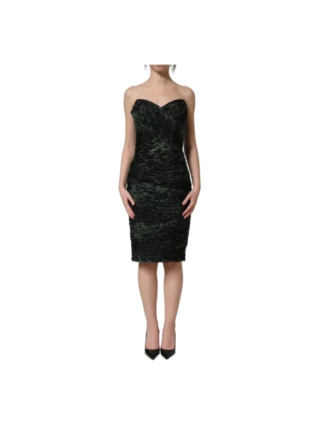 Sukienka Dolce And Gabbana zielona