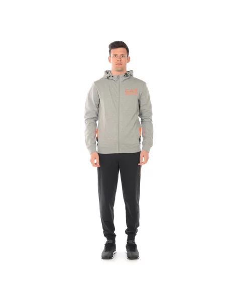 Bluza rozpinana Emporio Armani Ea7 szara
