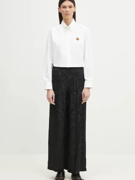 Классическая ошейниковый рубашка Kenzo белая