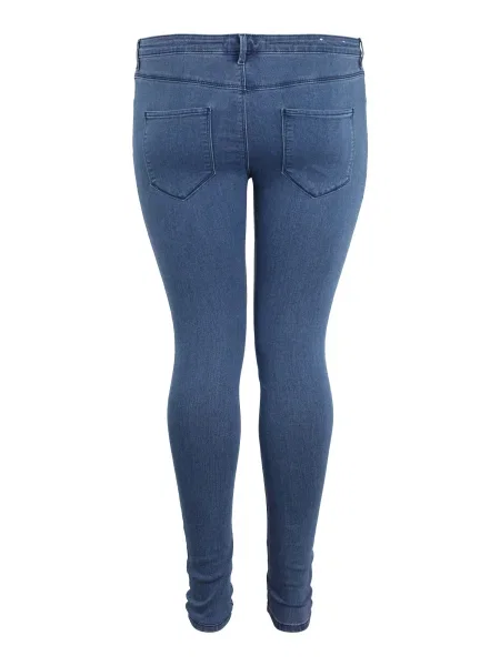 ONLY Carmakoma Kavbojke Thunder moder denim