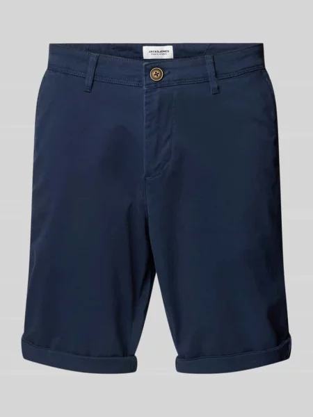 Bermudy o kroju regular fit z wpuszczanymi model ‘IBOWIE’ Jack & Jones
