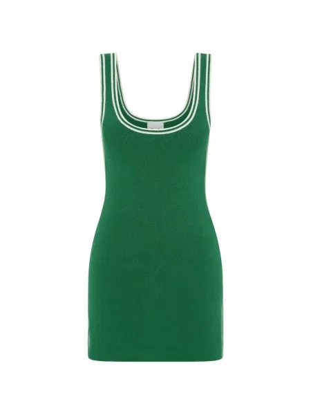 Rochie mini The Upside cu dungi verde