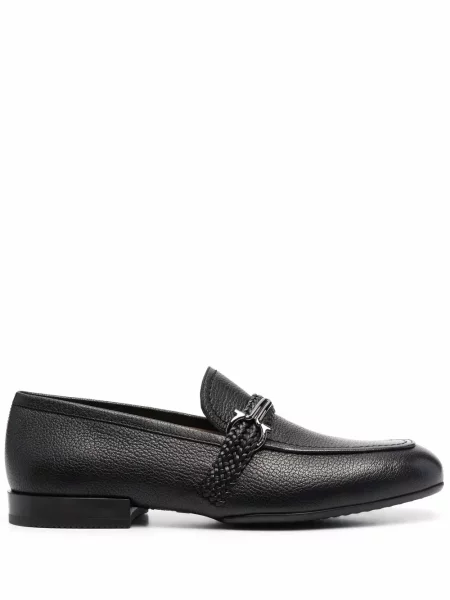 Pantofi loafer Ferragamo din piele negru