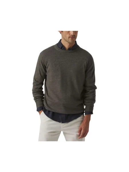 Sweter Scotta wełniany szary