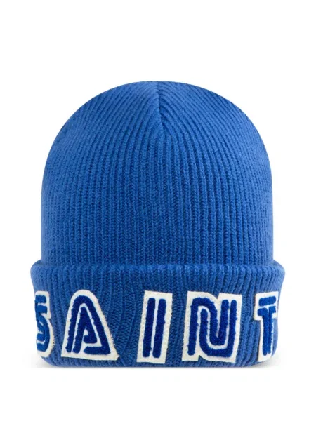 Căciulă Saint Mxxxxxx tricotate cu nervuri albastru