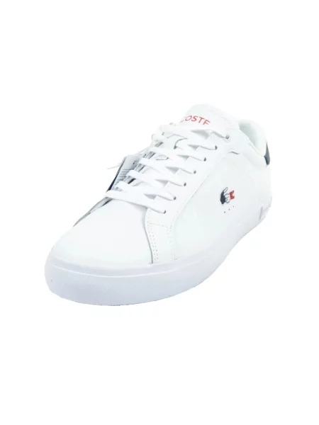 Skórzane Buty Treningowe Powercourt białe