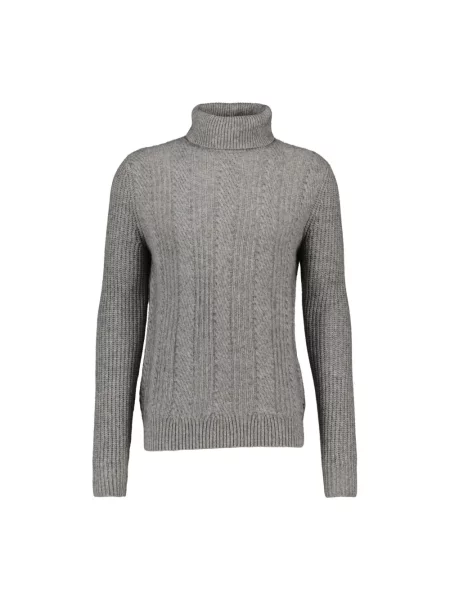 Sweter z golfem Bogner szary