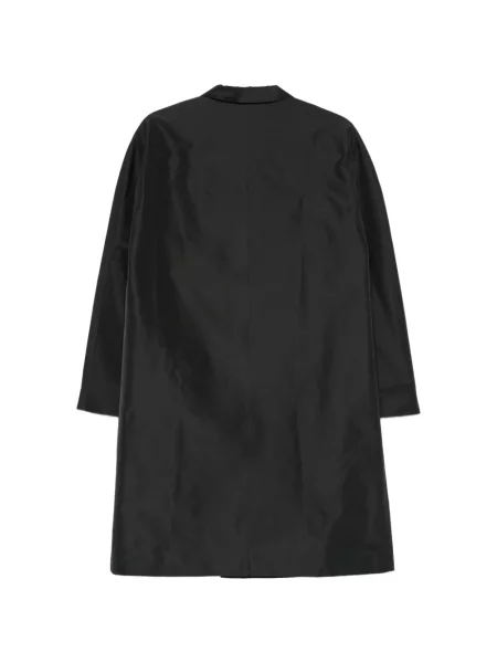 Двуредно палто Jil Sander черно