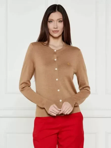 POLO RALPH LAUREN De lână cardigan LUNAR bej