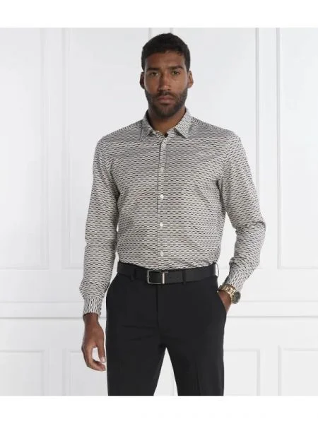 BOSS BLACK Cămașă S-LIAM negru