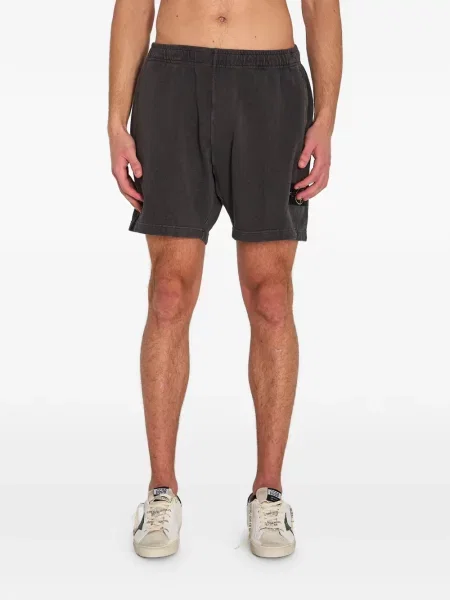 Pantaloni scurți Stone Island cu strasuri gri
