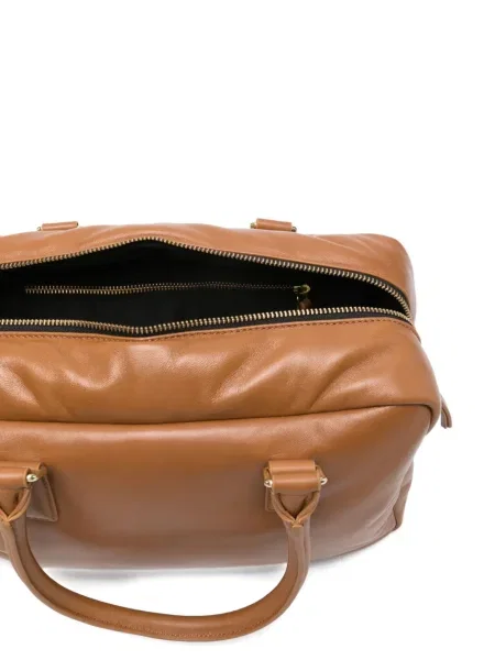 Geanta de piele Stand Studio din piele maro