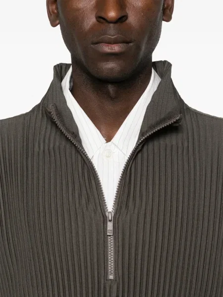 Плисирана риза Homme Plissé Issey Miyake зелено
