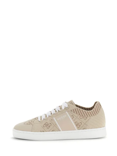 Sneakerși Guess bej