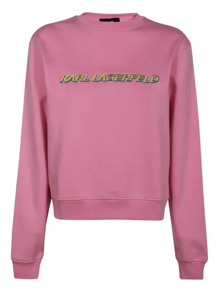 Bluza Karl Lagerfeld różowa