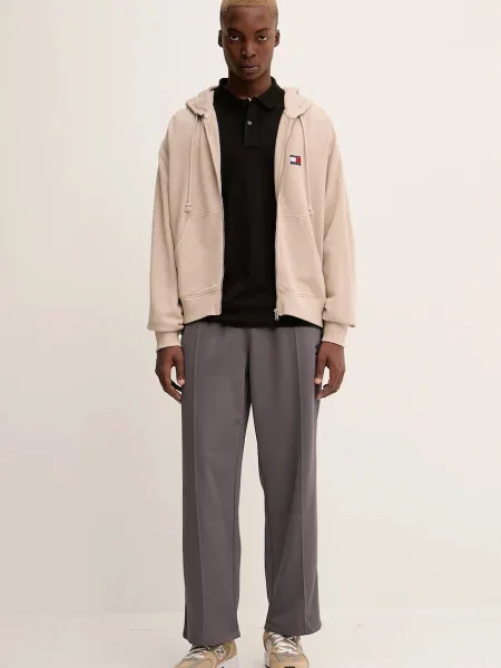 Tommy Jeans μπλούζα μπεζ